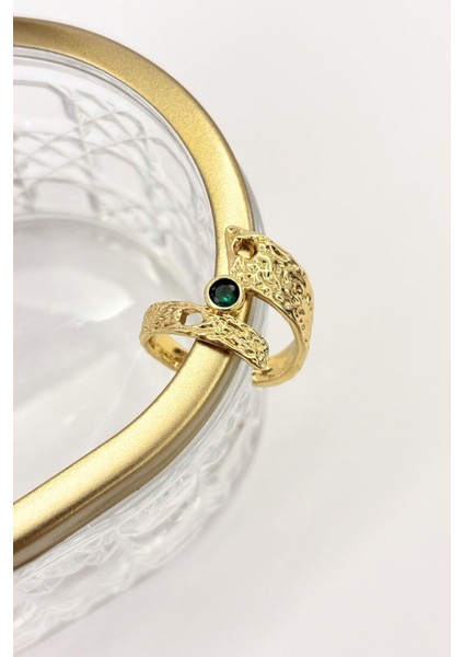 Heart Of Myths No:1 Altın Kaplama Yüzük