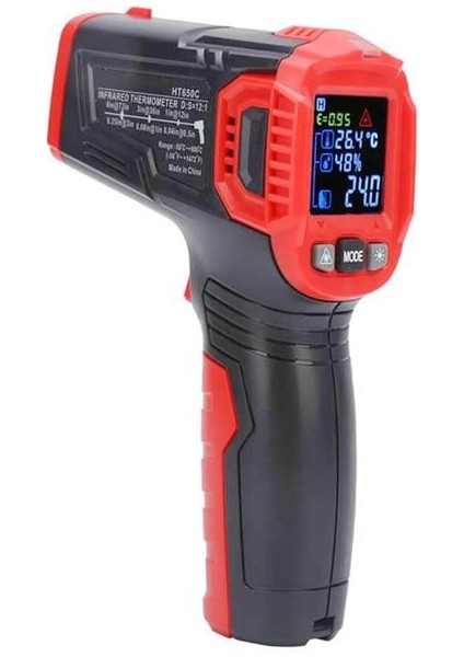 HT650C Temassız Kızılötesı Termometre (Ateş Ölçer)