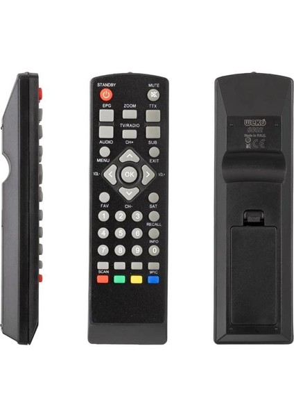 Goldmaster Mini Sd - Digimaster Hector Mini Scart - Korax Mini Box - Hiremco Mini Sd Wise Uydu Alıcı Kumandası