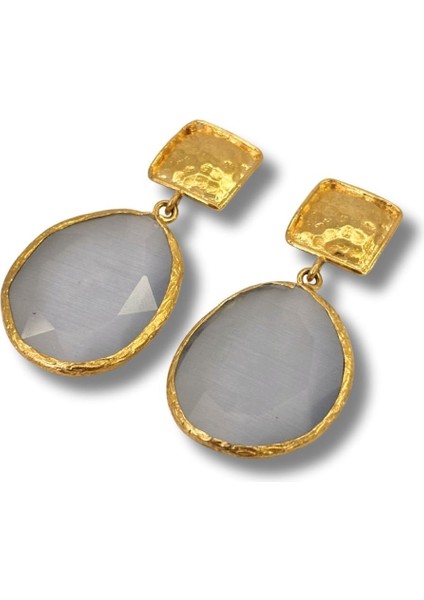 Secret And Stone No:1 Altın Kaplama Küpe fırsatları