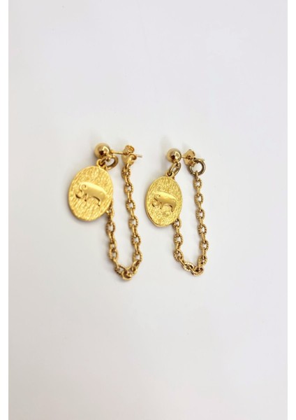 Elephant Reverie No:1 Altın Kaplama Küpe fiyatları