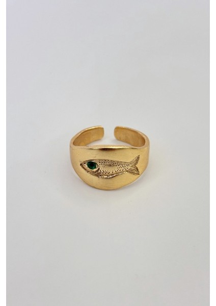 Eternal Shore No:1 Altın Kaplama Yüzük modelleri