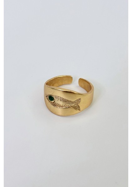 Eternal Shore No:1 Altın Kaplama Yüzük fırsatları