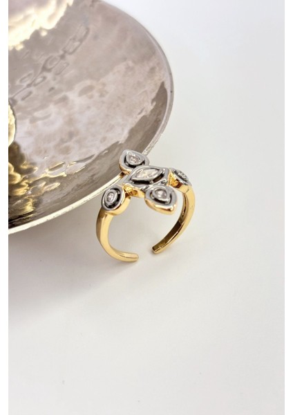 Alméa No:1 Altın Kaplama Yüzük