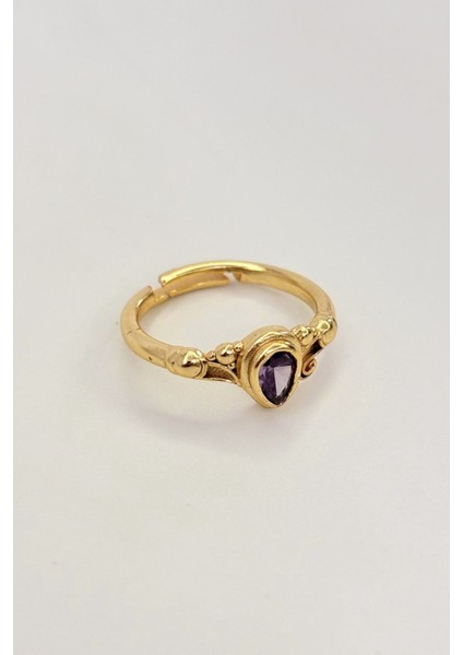 Gleam Of Time No:1 Altın Kaplama Yüzük fırsatları