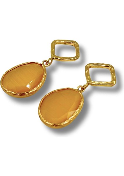 Drops Of Light No:2 Altın Kaplama Küpe modelleri