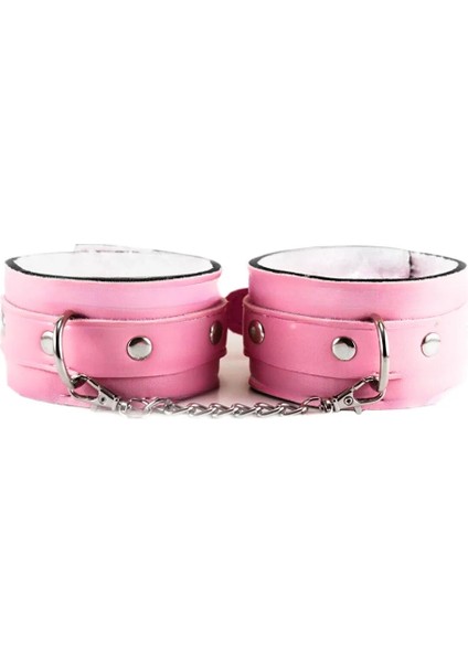 Mulvxbrf BRF02 Deri Pembe Kedi Maske Kelepçe Kırbaç Seti ( 3'lü Set) (Mulvix) fırsatları
