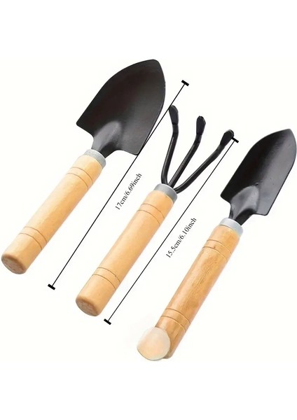 Mulvxkrg KRG02 Mini Kazma Kürek Tırmık Seti - Portatif (Mulvix) modelleri