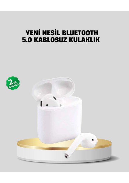 2. Nesil Bluetooth 5.0 Kablosuz Kulaklık Su Geçirmez Hd Ses