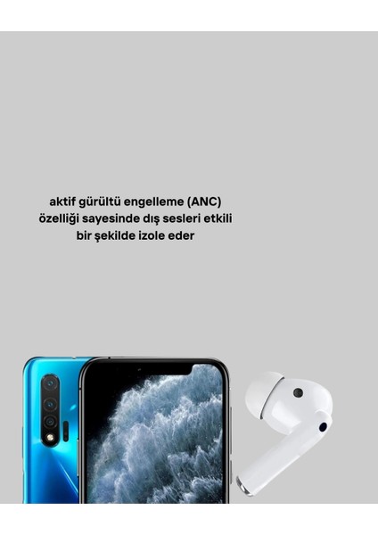 Gürültü Engelleme Özellikli Kablosuz Bluetooth Kulaklık – Type-C Hızlı Şarj fiyatları