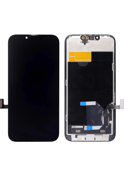 Apple Uyumlu iPhone 13 LCD Ekran Dokunmatik Siyah OLED Gx
