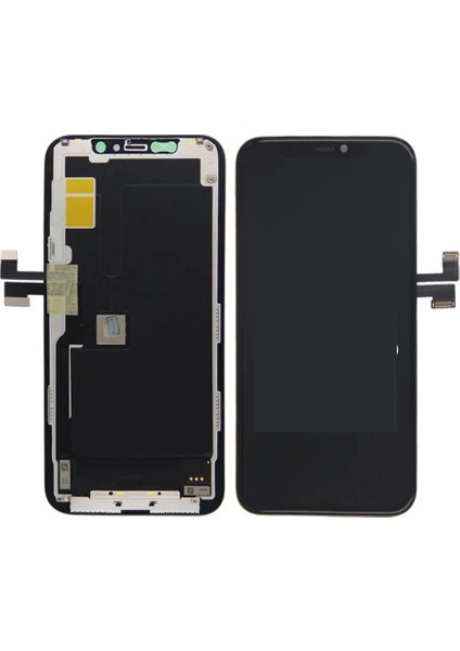 Apple Uyumlu iPhone 11 Pro LCD Ekran Dokunmatik Siyah Tft Kalite