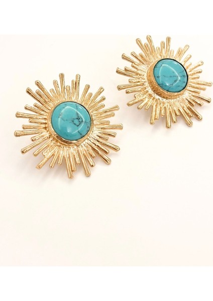 Breath Of The Sun No:1 Altın Kaplama Küpe fiyatları