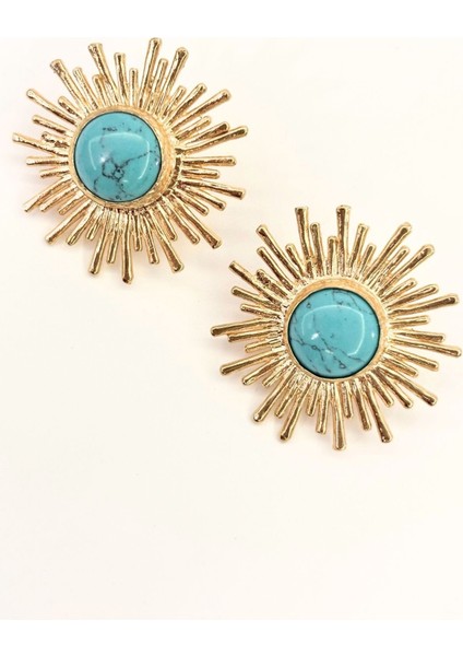 Breath Of The Sun No:1 Altın Kaplama Küpe fırsatları