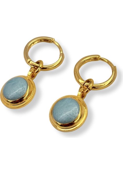 Azurée No:1 Altın Kaplama Küpe modelleri