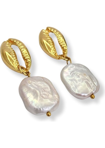 Wave Whisper No:1 Altın Kaplama Küpe fiyatları