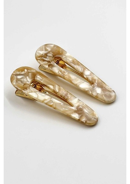 Kemik ve Metal Pens Toka No:8 Oval