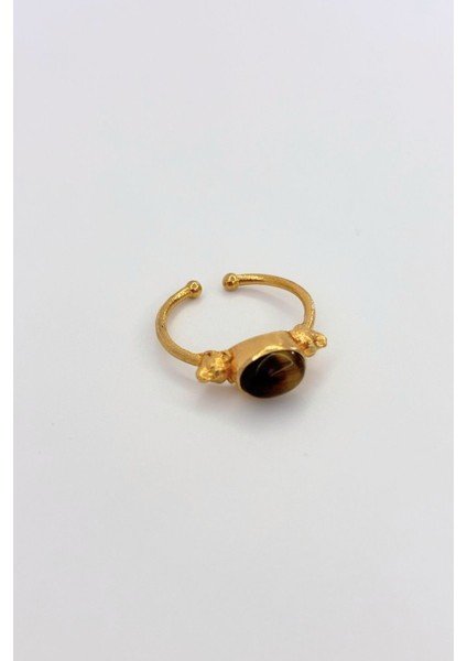 Stone And Sanctity No:1 Altın Kaplama Yüzük fiyatları