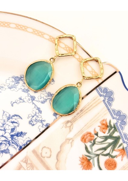 Drops Of Light No:1 Altın Kaplama Küpe