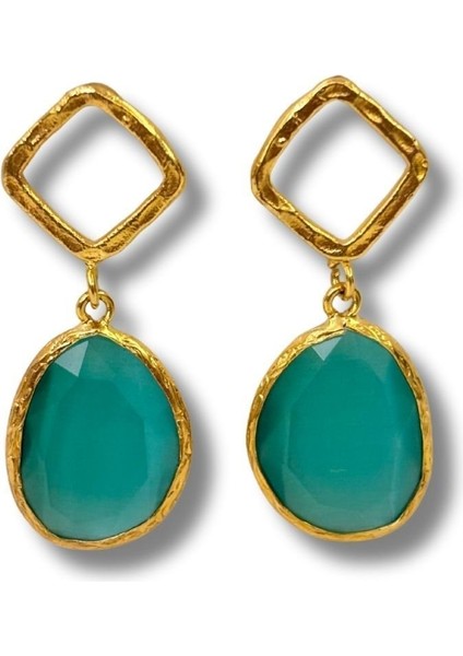 Drops Of Light No:1 Altın Kaplama Küpe modelleri