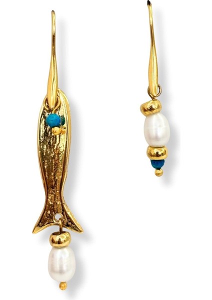 Moonfish No:1 Altın Kaplama Küpe fiyatları