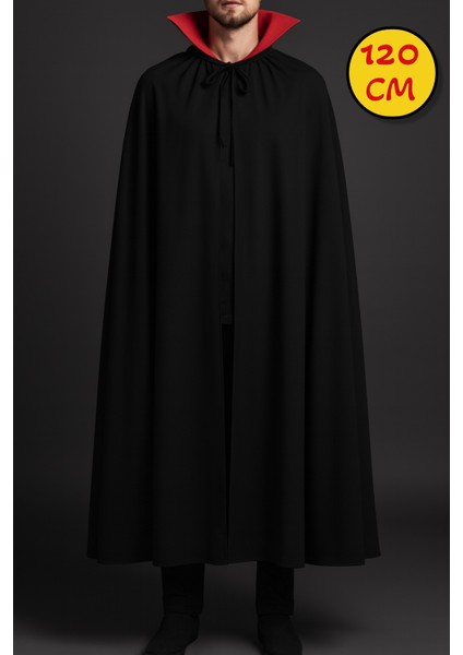 Cadılar Bayramı Halloween Kostüm Partisi Vampir Kan Emici Kont Drakula Pelerin+Takma Diş Kostüm Seti modelleri