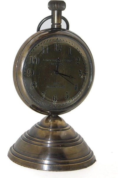 Mulvxkrg KRG02 Masa Üstü Pirinç Saat 16142 (Mulvix)