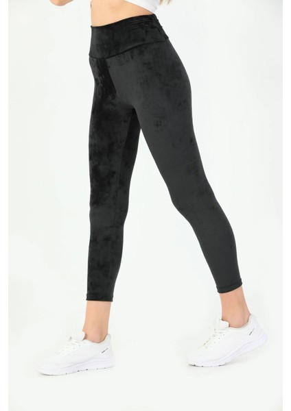 Yüksel Bel Toparlayıcı Fransız Kadife Tayt fırsatları