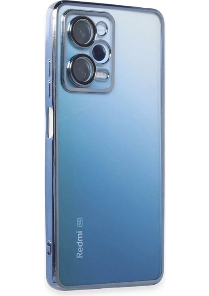 Xiaomi Redmi Note 12 Pro 5g Kılıf Lensli Silikon - Açık Mavi fiyatları