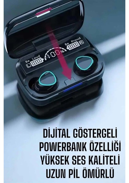 Bluetooth Bağlantılı Suya Dayanıklı, Uzun Pil Ömürlü Kablosuz Kulaklık fırsatları