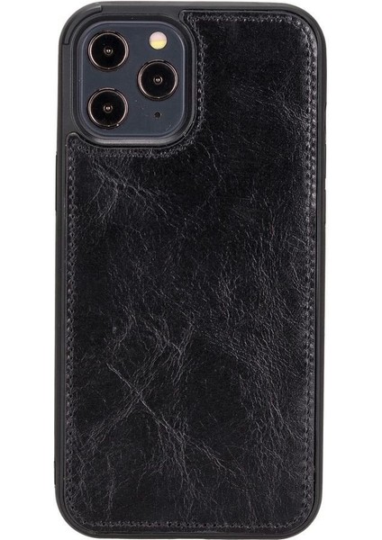 Apple iPhone 12 Pro Max Uyumlu Deri Cüzdanlı Kılıf Rst1 Siyah modelleri