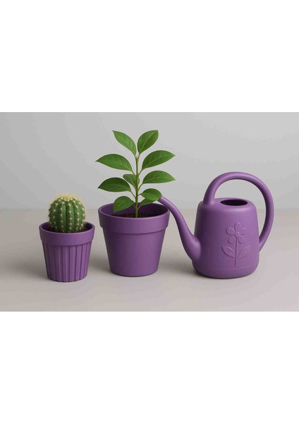 🌸 Hatesahome Cactus Pot 3’lü Premium Saksı Seti – Lüks ve Modern Dokunuş fiyatları