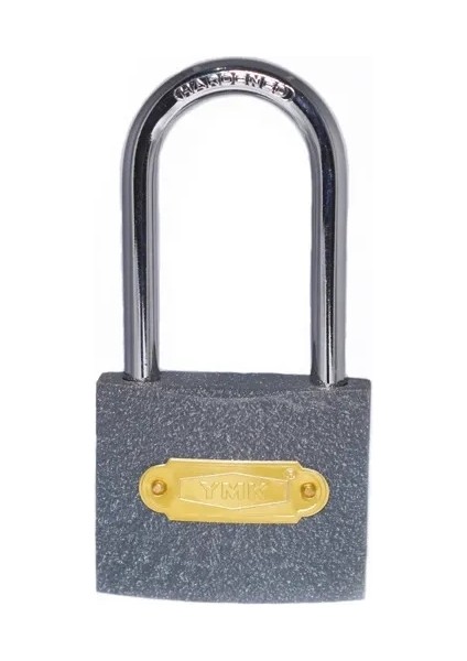 Eko Gri Döküm Uzun Kancalı Asma Kilit 50MM