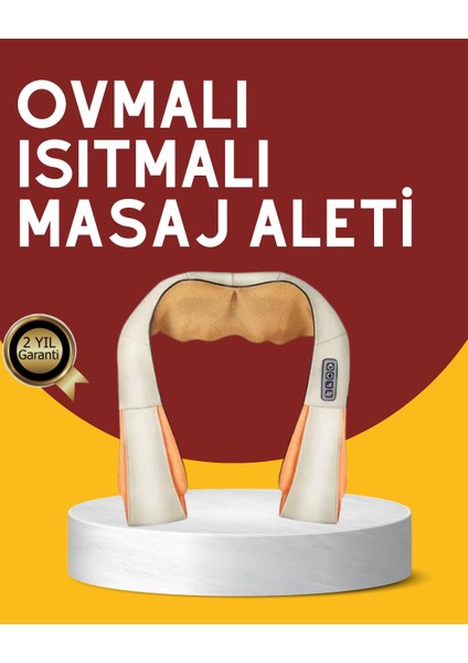 Kas Eklem Ağrılarına Ovmalı Isıtmalı Boyun Omuz Bel Masaj Aleti