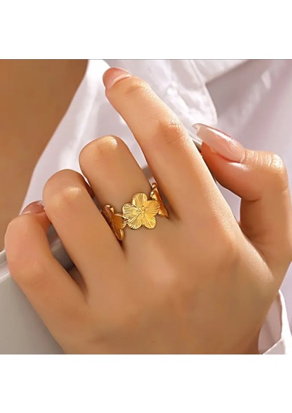 Çiçek Tasarım Yüzük