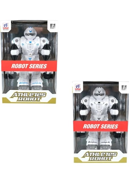 Işıklı Sporcu Atletik Robot 26 cm modelleri