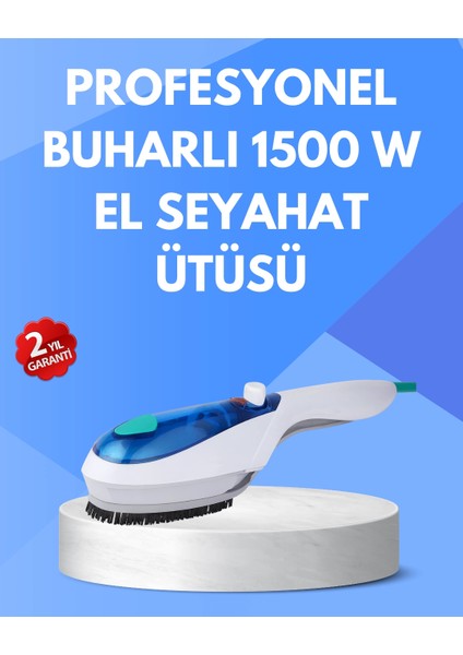 Buharlı Pratik Ütü Seyahat Tipi Kırışıklık Giderici
