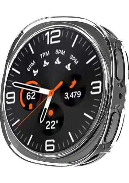 Samsung Galaxy Watch 8 44MM Önü Açık Tasarım Rubber Silikon Kılıf - AL3172