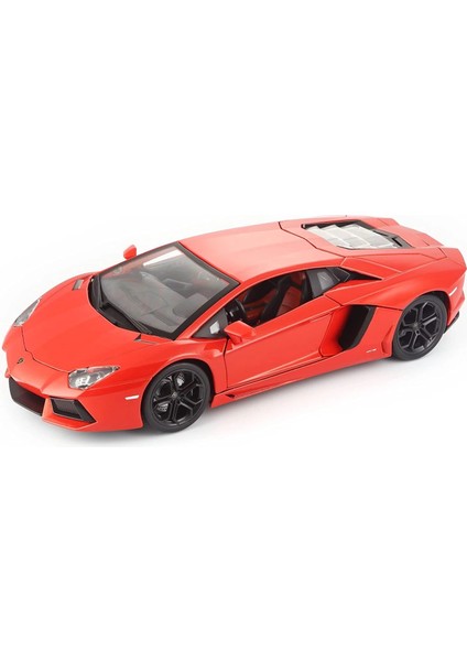 Bburago 1:18 Lamborghini Aventador LP700-4 Turuncu Model Araba fırsatları