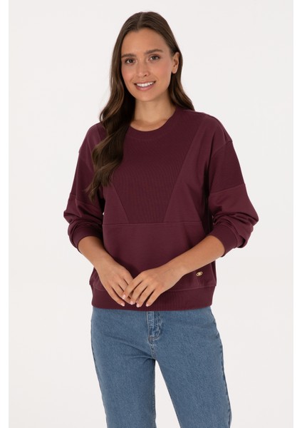 Kadın Plum Sweatshirt 50314170-VR177