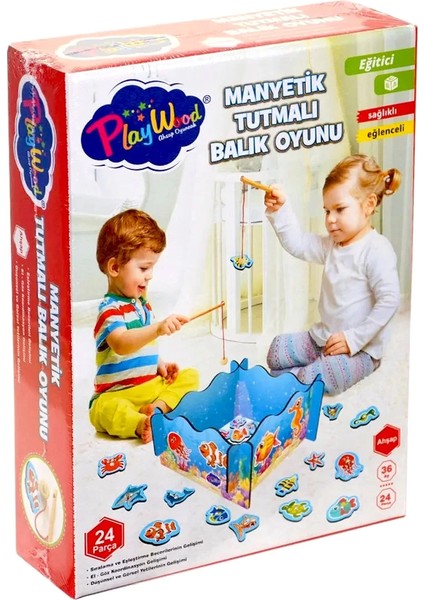 Playwood Ahşap Manyetik Balık Tutma Oyunu fiyatları