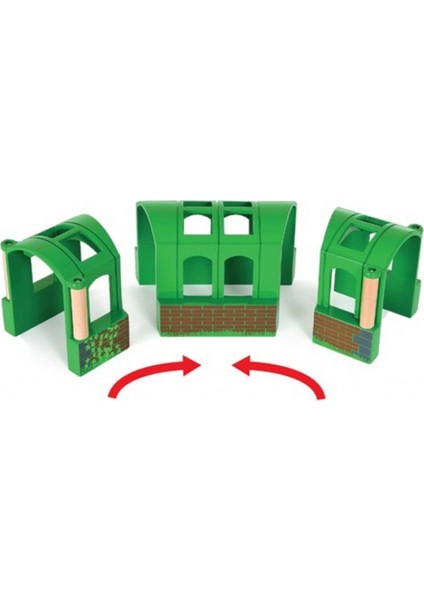 Brio 3lü Esnek Tünel Seti 33709 fırsatları