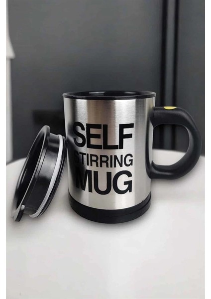 Yazılı Mug Kupa Karıştırıcı Özelliği ve Paslanmaz Çelik modelleri