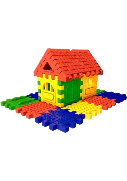 Puzzle City 3D Yapı ve Tasarım Blokları 64 Parça - 03702 fiyatları