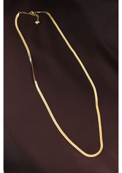 Bfs 316L Çelik Altın Renk 60 cm Italyan Zincir Kolye fiyatları