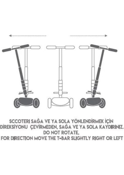 Maxi Twist Işıklı Scooter Pembe - 82244 fiyatları