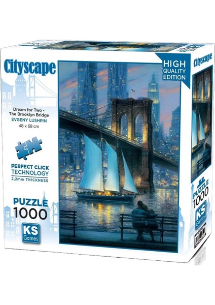 Ks Games Dream For Two Puzzle 1000 Parça 20754 fiyatları
