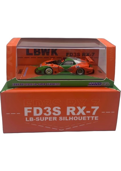 Inno 1/64 Lbwk Rx7 (FD3S) Lb-Super Silhoutte fırsatları