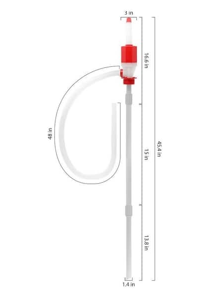 Sıvı Aktarma Pompası DP20 Büyük Varil Aktarma Pompası Manuel