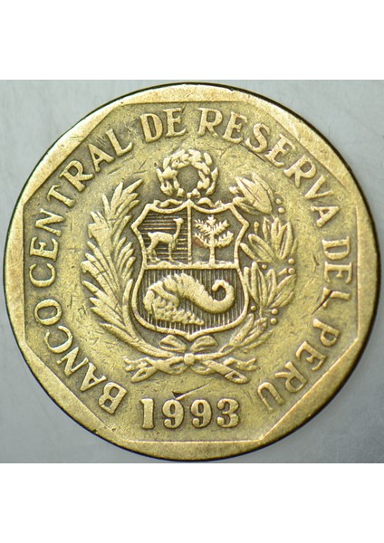 Peru 10 Centimos 1993. modelleri
